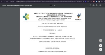 Mau Cek Sertifikat Vaksin ? Ikuti Tahapannya Tanpa Aplikasi PeduliLindungi